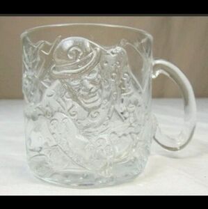 McDonald's Batman Forever 1995 DC  Riddler Glass coffee Cup